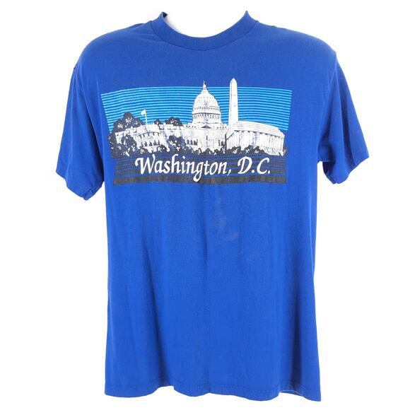 90s Washington DC graphic tshirt 1990s vintage - Picture 1 of 7